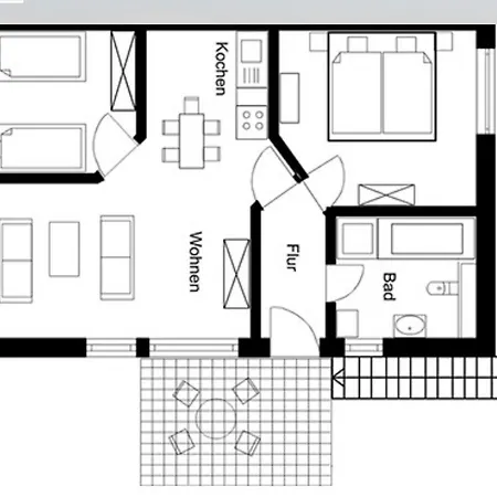 Am Muehlenkamp Daheim 8 Apartment